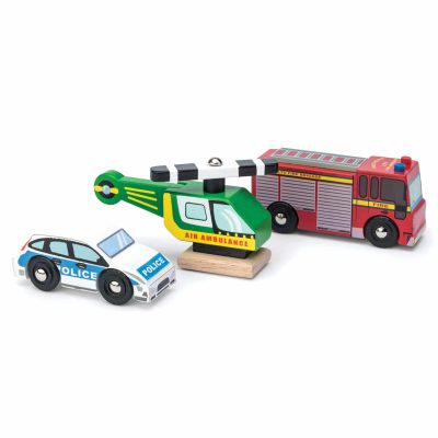 Le Toy Van Emergency Vehicle Set