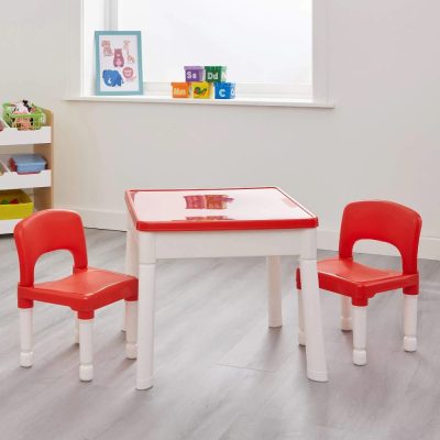 Liberty House Toys 6 in 1 Activity Table and Chairs