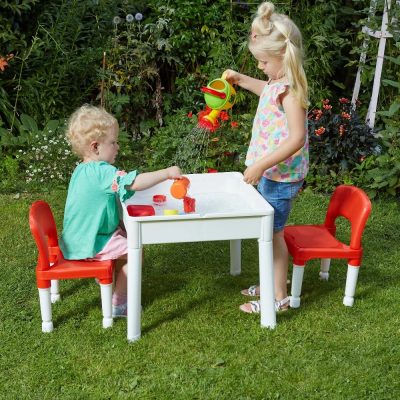 Liberty House Toys 6 in 1 Activity Table and Chairs