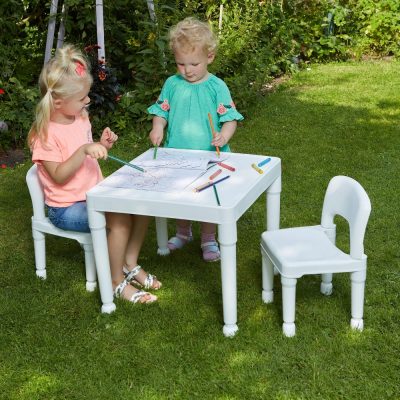 Liberty House Toys White Table and Chairs