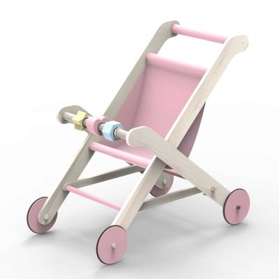 Moover Dolls Pink Stroller