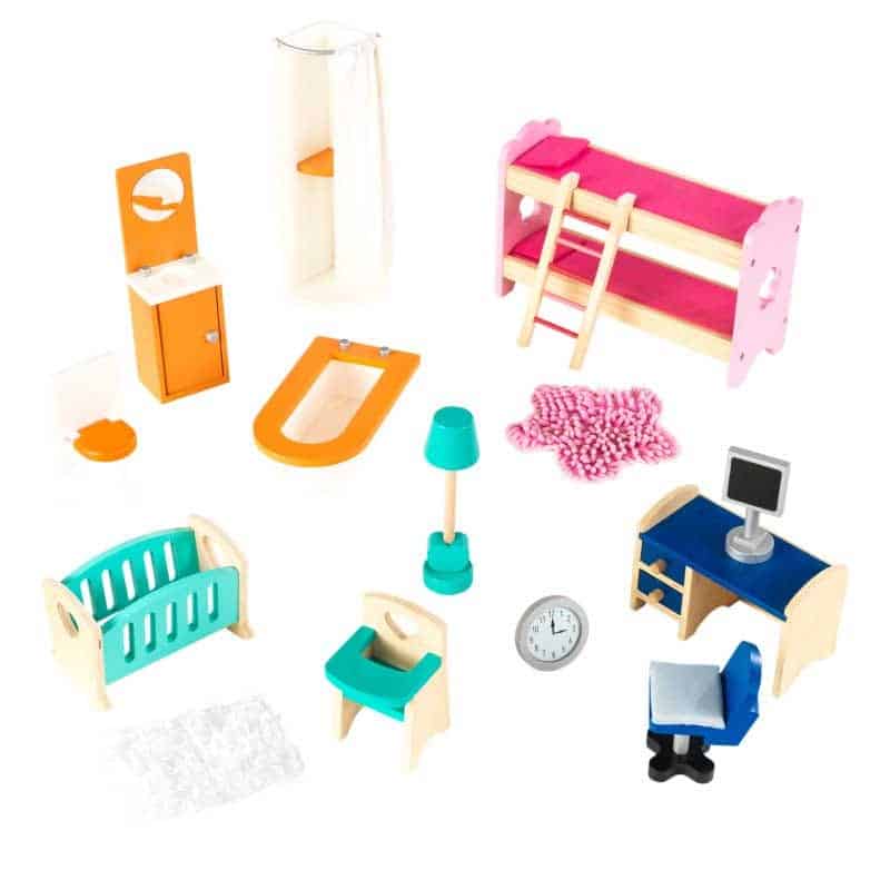 kidkraft so chic dollhouse replacement furniture