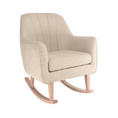 Tutti Bambini Noah Rocking Chair & Pouffe Set - Stone