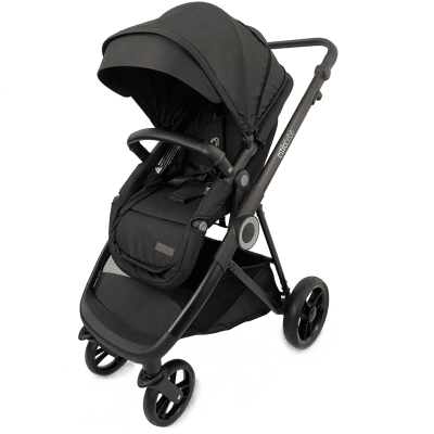 Estilo Bebe Otter Pram and Pushchair - Midnight Black