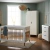 Obaby Maya 3 Piece Nursery Room Set – White and Natural