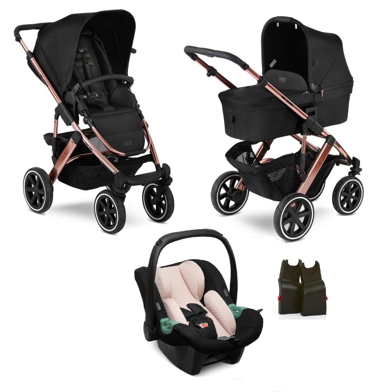 Factureerbaar Marco Polo Meerdere ABC Design Salsa 4 Travel System - Rose Gold - Baby and Child Store ABC  Design