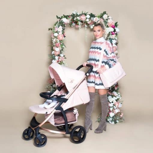 billie faiers rose gold high chair