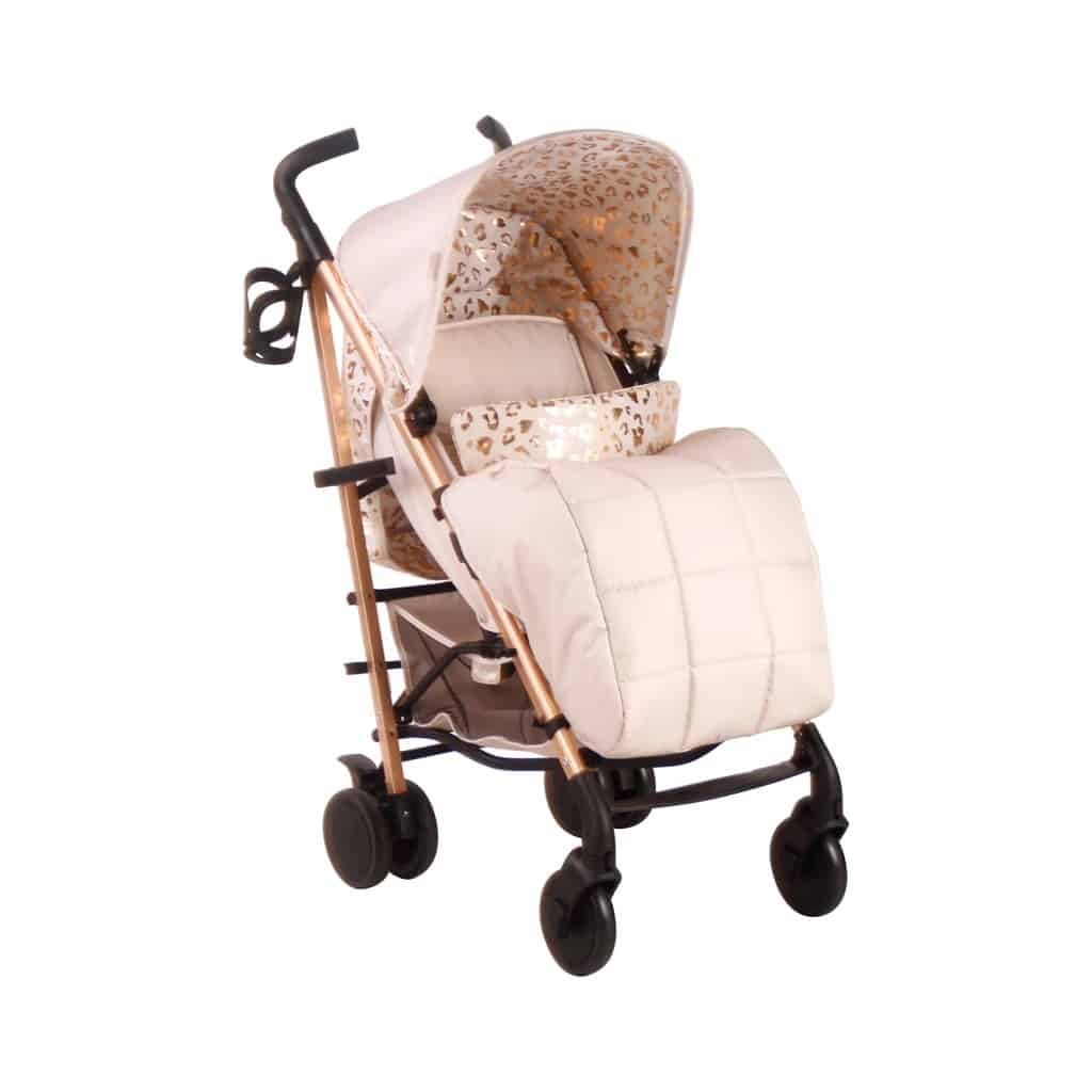 leopard print stroller