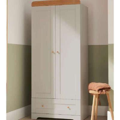 Tutti Bambini Rio Wardrobe - Dove Grey Oak