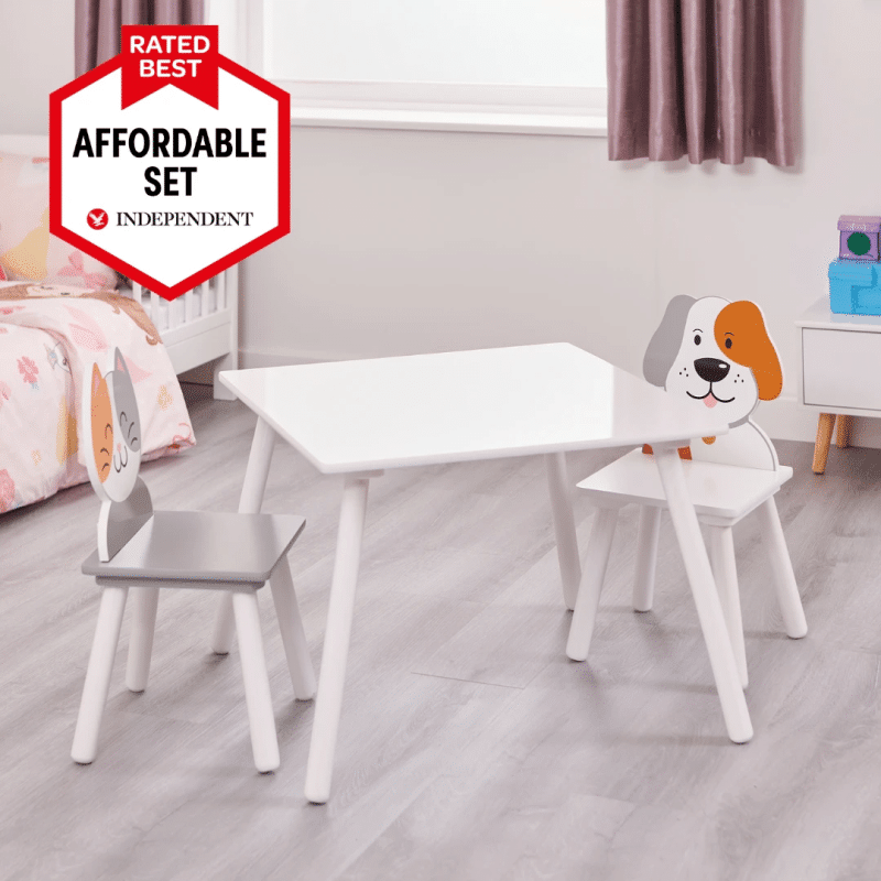 Liberty House Toys Cat and Dog Table and Chairs