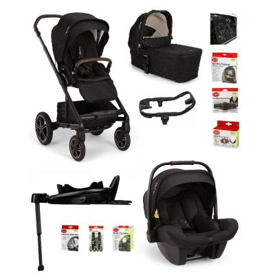 Nuna Mixx Pipa Lite Travel System Bundle - Caviar