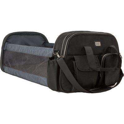 Bizzi Growin Travel Crib Changing Bag Chelsea Black