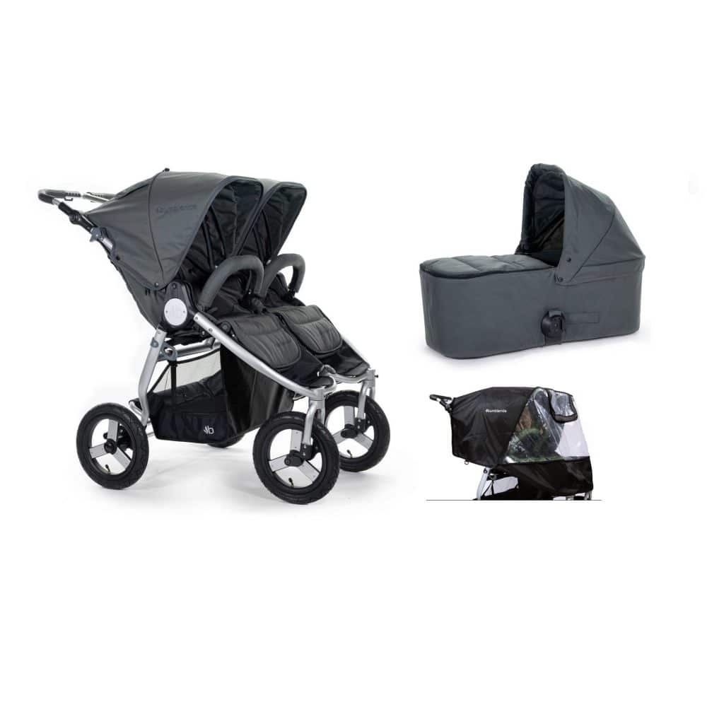 Bumbleride Indie Twin 2 in 1 - Dawn Grey