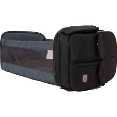 Bizzi Growin Baby Travel Crib Changing Rucsac Chelsea Black