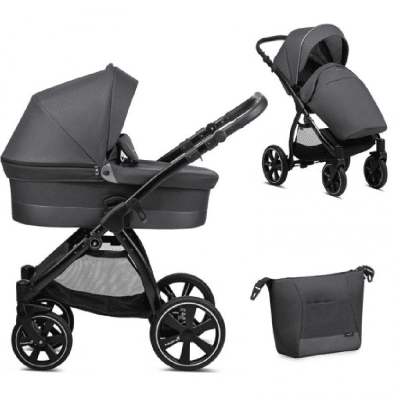 Noordi Sole Go 2in1 Pram - Black