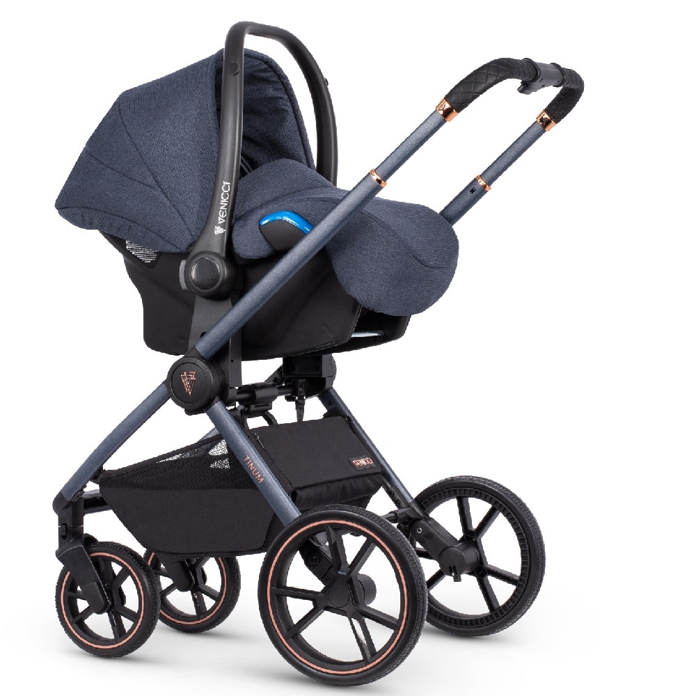 Navy cheap venicci pram