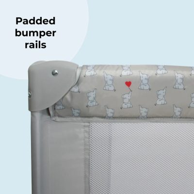 My Babiie Elephants Travel Cot