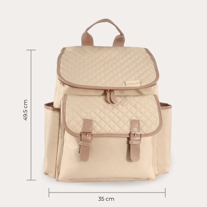 My Babiie Backpack Changing Bag - Blush Quilted