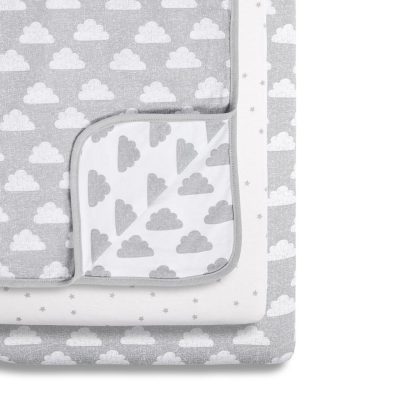 Snuz 3pack Crib Bedding Set Clound Nine