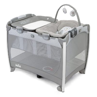 Joie Excursion Portrait Change and Bounce Travel Cot