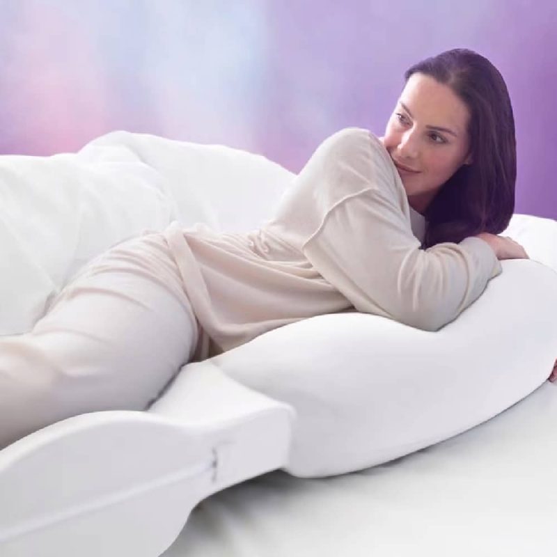 SnuzCurve Pregnancy Pillow White