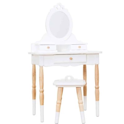 Le Toy Van Vanity Table and Wood Stool