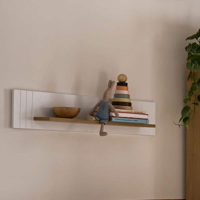 CuddleCo Rafi Shelf - Oak and White