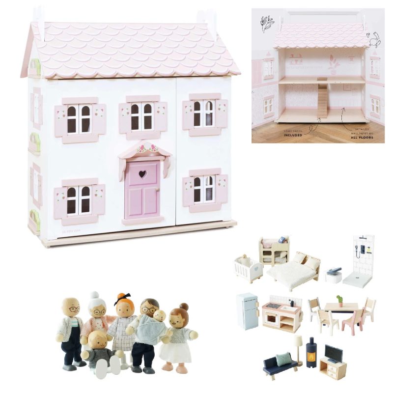 Le Toy Van Sophie's Dolls House with Accessories