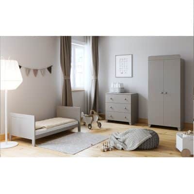 Tranquilo Bebe Belstone 3 Piece Room Set - Grey