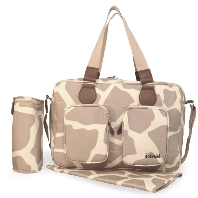 mybabiie Deluxe Changing Bag - Giraffe