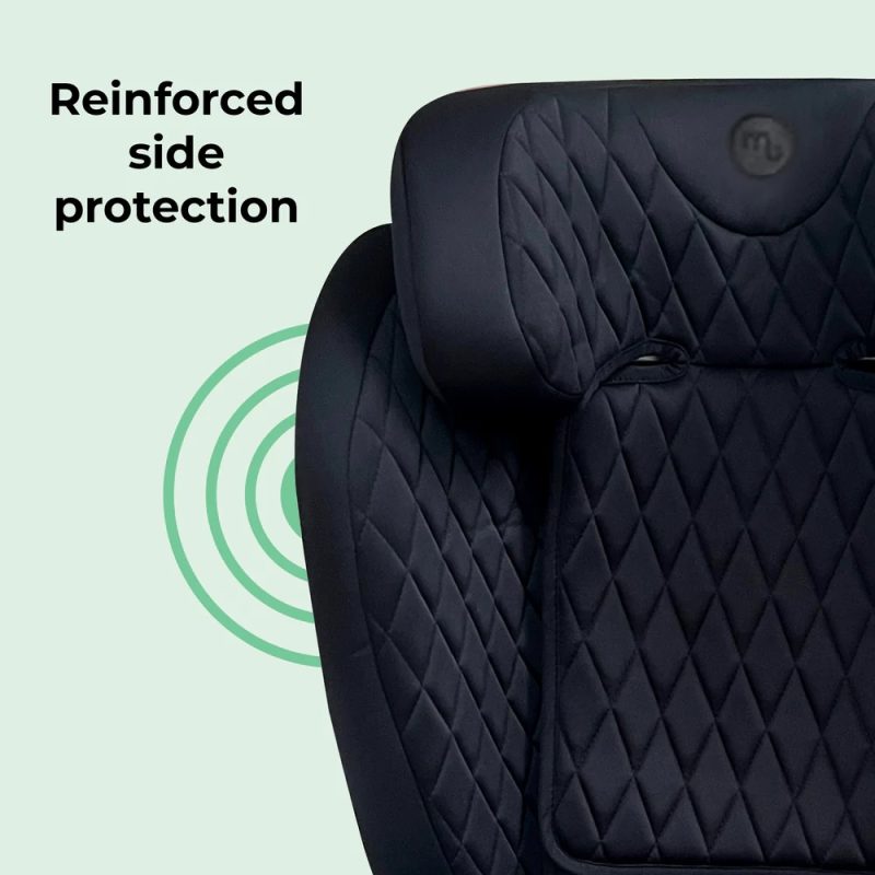 My Babiie i-Size (100-150cm) High Back Booster Car Seat - Quilted Black