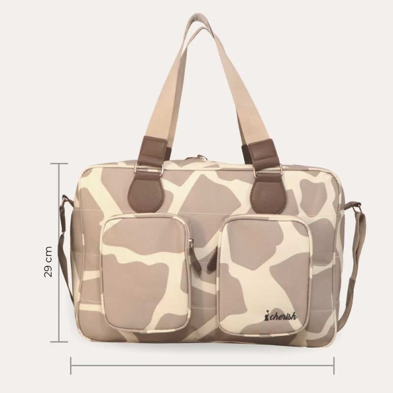 mybabiie Deluxe Changing Bag - Giraffe