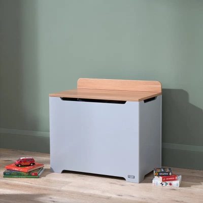 Tutti Bambini Rio Toy Box - Dove Grey/Oak