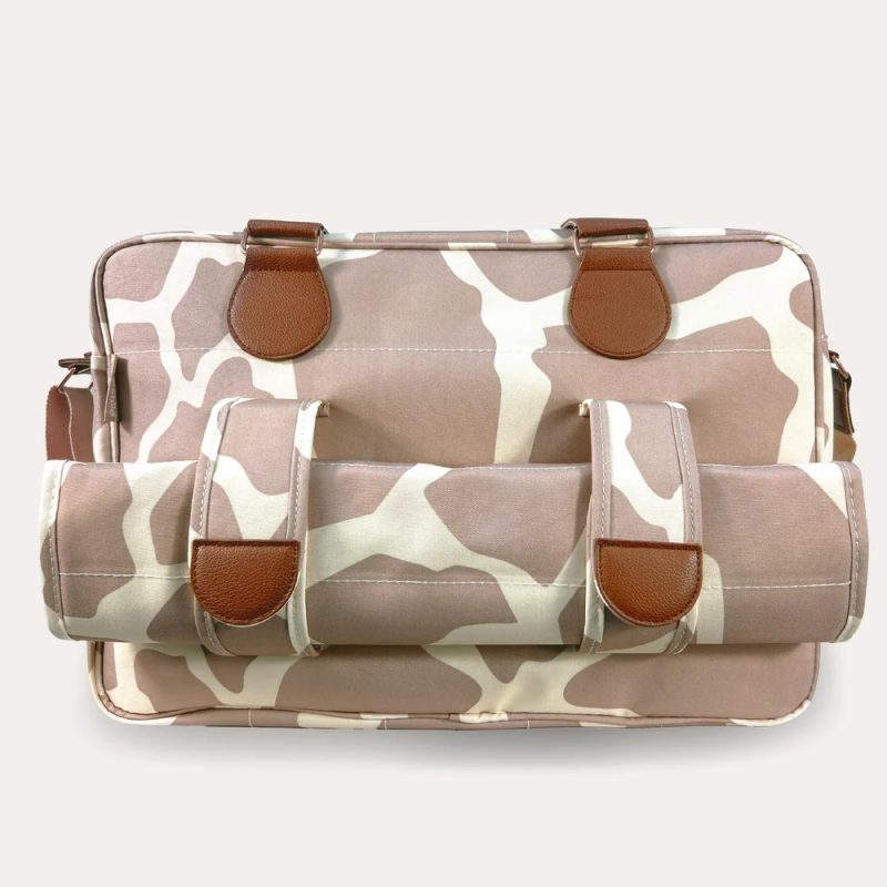 mybabiie Deluxe Changing Bag - Giraffe