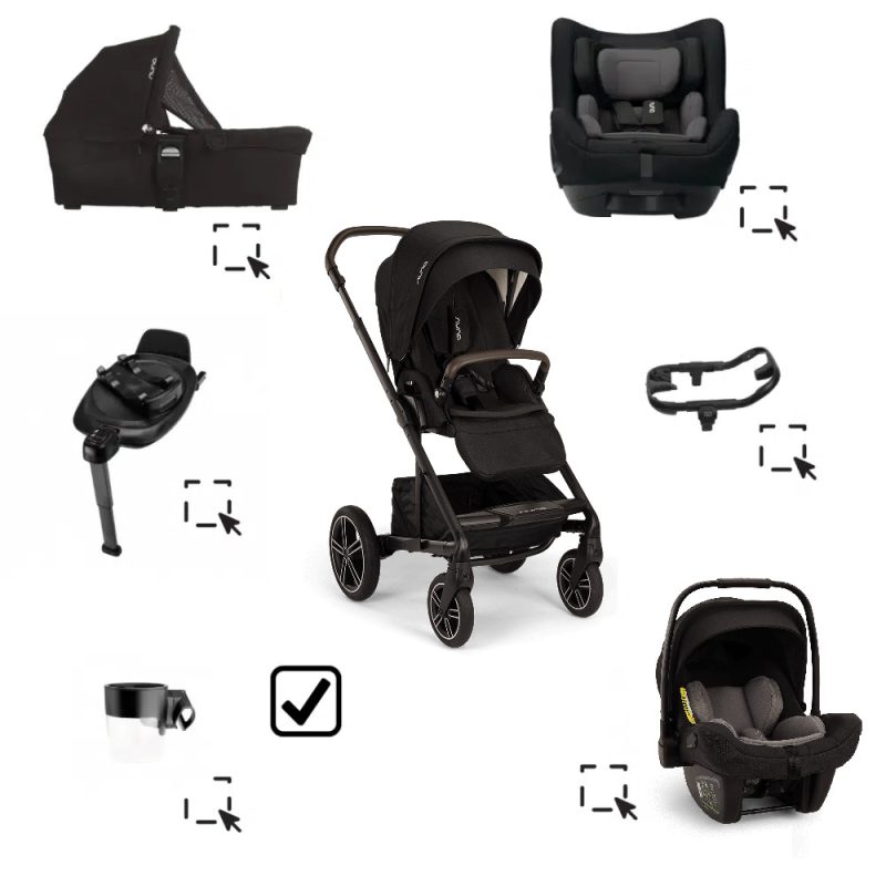 Nuna Mixx Next Travel System Builder - Caviar