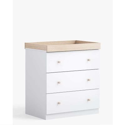 Sennen Nursery Changing Unit - White/Oak