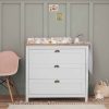 Tutti Bambini Verona Changing Unit- White/Oak