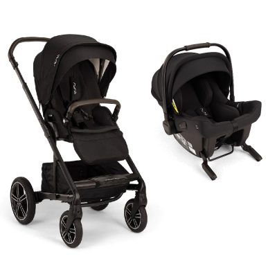 Nuna Mixx Next Pushchair and URBN Car seat - Caviar