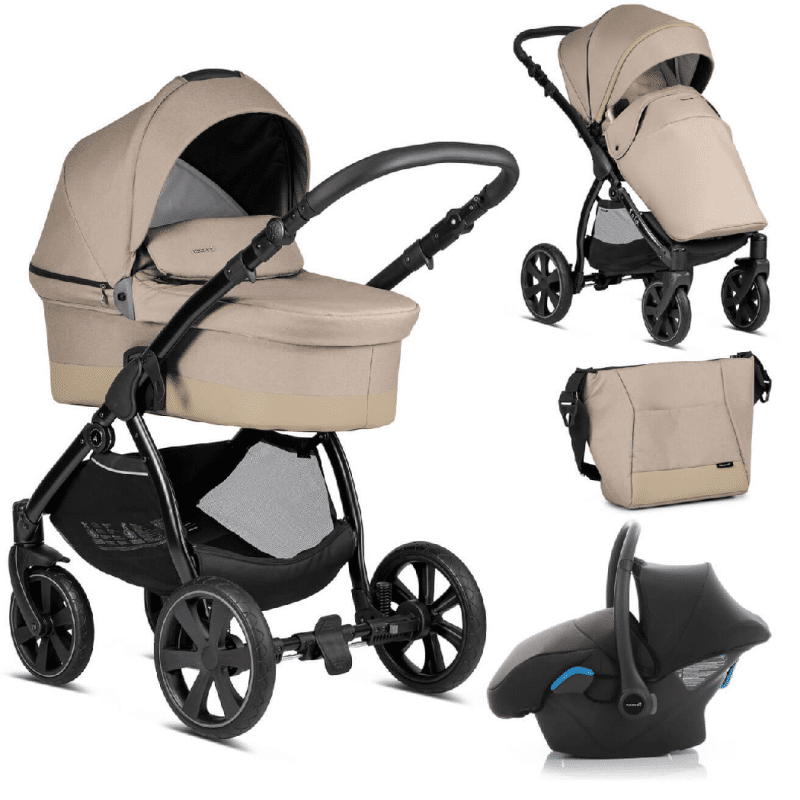 Noordi Sole Go 3in1 Travel System - Chateau Grey