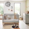 Babymore Mona 4in1 2 Piece Nursery Room Set - Grey