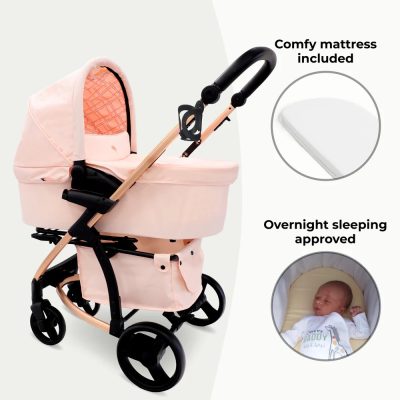 My babiie travel system pink online