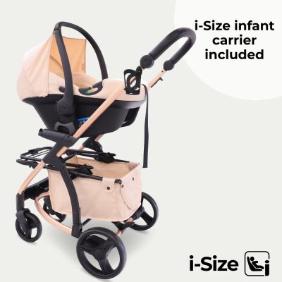 My Babiie MB200i Travel System with i-Size Car Seat - Blush