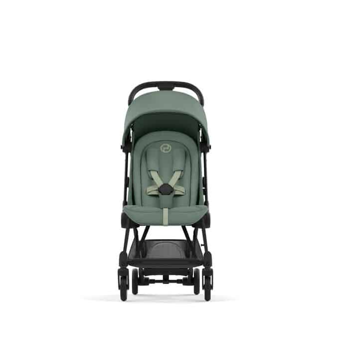 Cybex Coya Compact Stroller Matt Black Leaf Green Baby and Child Store