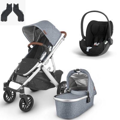 UPPAbaby VISTA V2 Travel System with Cybex Cloud G - Gregory
