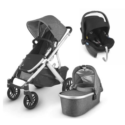 UPPAbaby VISTA V2 3 in 1 Travel System - Jordan (Charcoal)