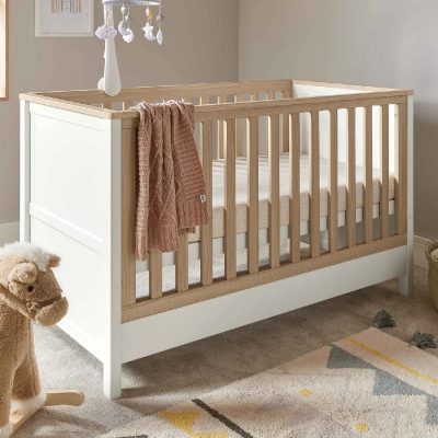 Mamas & Papas Harwell Cotbed - White