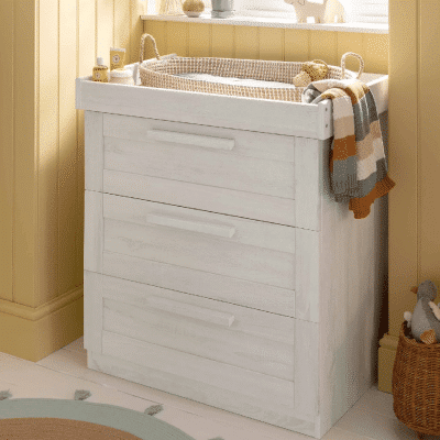 Mamas & Papas Atlas Changing Unit - Nimbus White