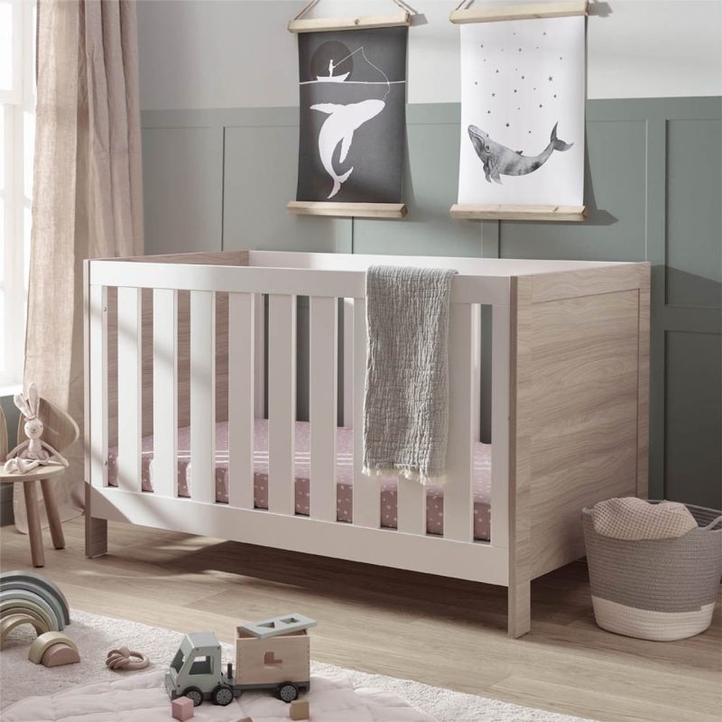 silver-cross-finchley-cot-bed-oak-2