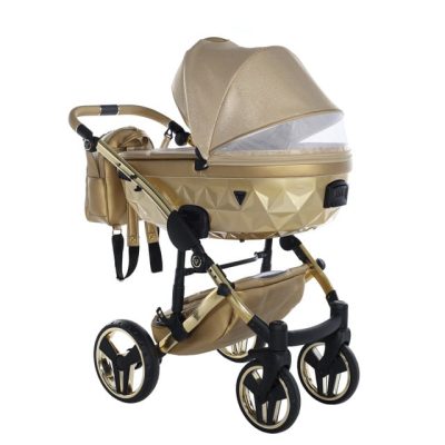 Junama Dolce 2 in 1 Pram - Rose Gold 3