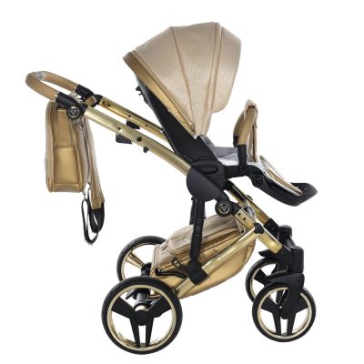 Junama Dolce 2 in 1 Pram - Rose Gold 4